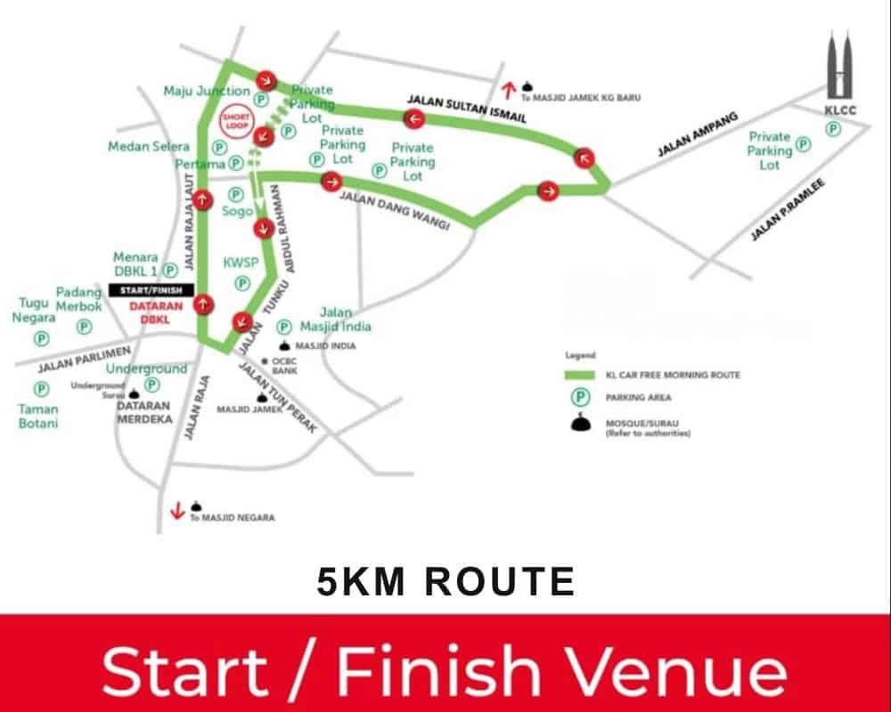 5km route